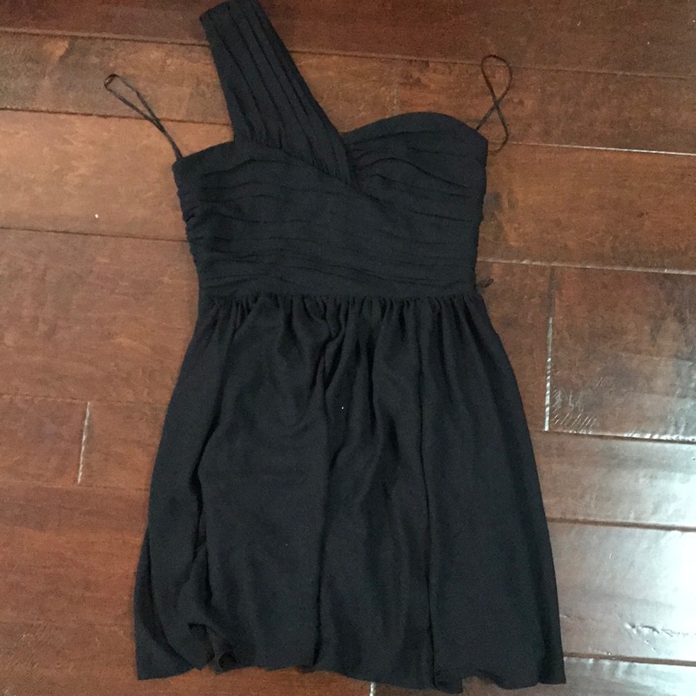 Express one-shoulder cocktail dress